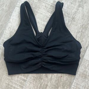Black Women's Sports Bra